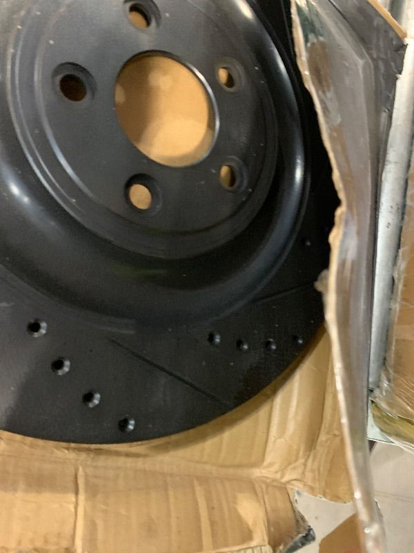 Photo 1 of ***ONLY ONE***
R1 Concepts Rear Brake Rotor For 2007-2020 Cadillac Escalade, Chevrolet Tahoe, GMC Yukon; 2007-2013 Chevrolet Avalanche| Drilled Slotted Disc Brake Rotor|