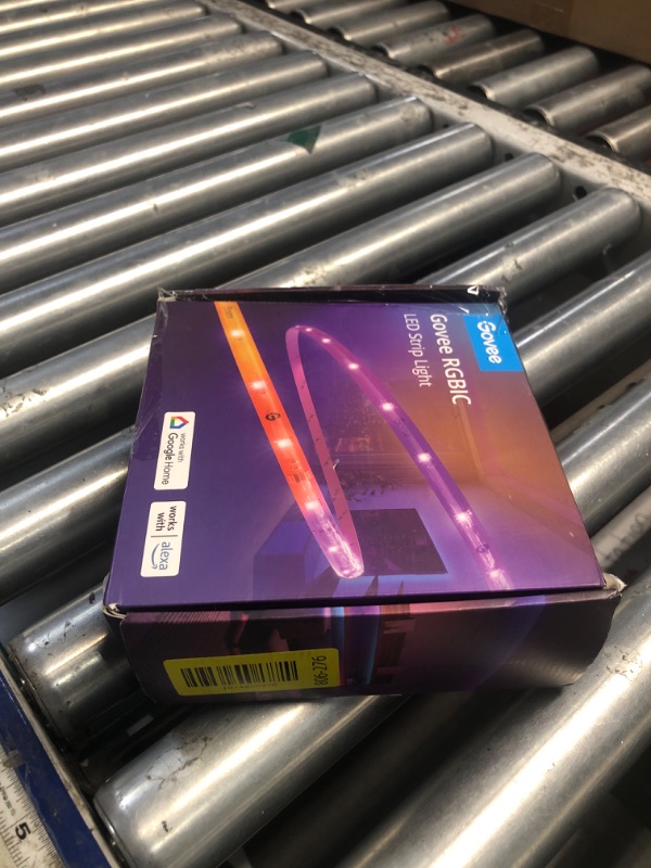 Photo 1 of ***MISSING PARTS***Govee RGBIC LED Strip Lights, Smart LED Lights for Bedroom, Bluetooth LED Lights APP Control, DIY Multiple Colors on One Line, Color Changing LED Strip Lighting Music Sync, Home Decor, 16.4ft