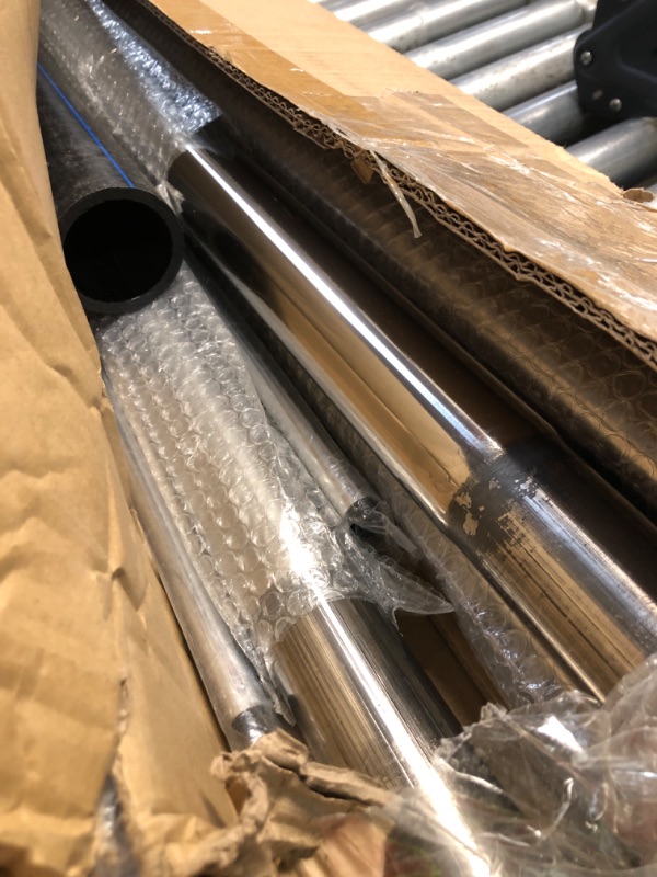 Photo 1 of ***POLES ONLY***Lechansen 20FT Heavy Duty Flag Pole for Outside House, Full Body 304 Stainless Steel In Ground Flagpole with 3x5 American Flag, 130MPH Wind Resistant for Residential or Commercial Use