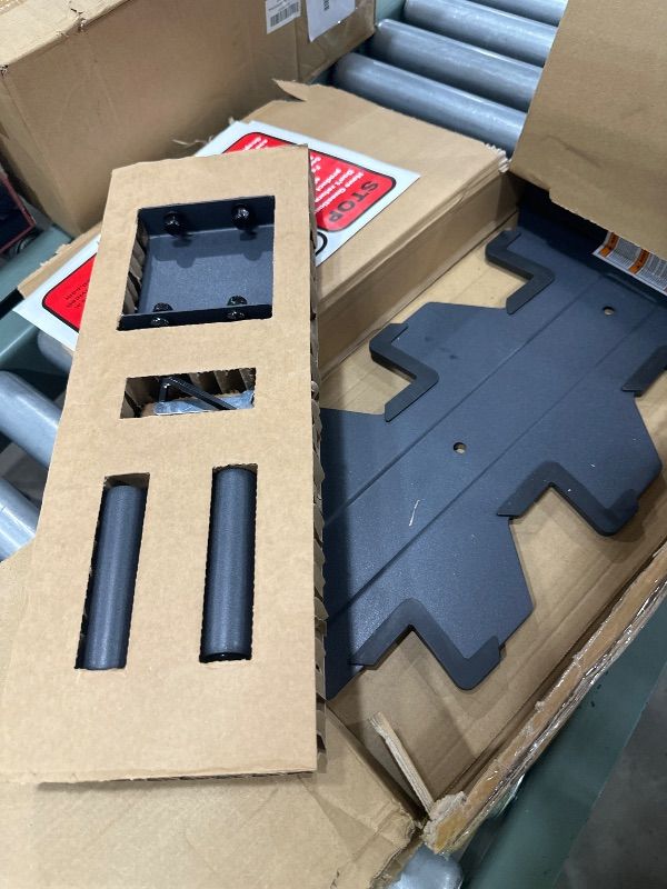 Photo 1 of **ONLY THE RACK, NO DUMBBELLS** CAP 100 lb Dumbbell Set with Rack, Rubber Coated Hex Free Weight Set, Compact Vertical Storage, for Strength Training & Home Gym, Black Rack