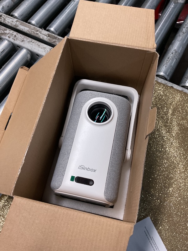 Photo 1 of [Short Throw/1500ANSI/Built in Apps] 4K Outdoor Projector with WiFi and Bluetooth, Auto Focus Projector with Dual-Mode Stand, Smart Portable Proyector with Netflix/YouTube/PrimeVideo & Dolby