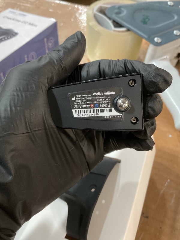 Photo 1 of ***LIKE NEW/OPEN BOX***
Wellue O2 Pulse Oximeter with Smart Reminder | Blood Oxygen Saturation Monitor for SpO2 and Heart Rate Tracking Continuously, Bluetooth Finger Ring with Free APP &PC Report, Style 1