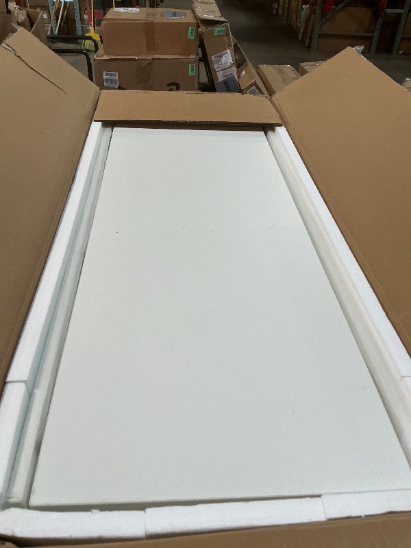 Photo 1 of ***FOR PARTS ONLY/ HAS BROKEN PIECES*** VOYALUYA Wire Shelf Cover 36 X 12 Inch Wire Rack Cover Wood Shelf Covers for Pantry Shelving Closet Shelves Organization(White,5 Pack)