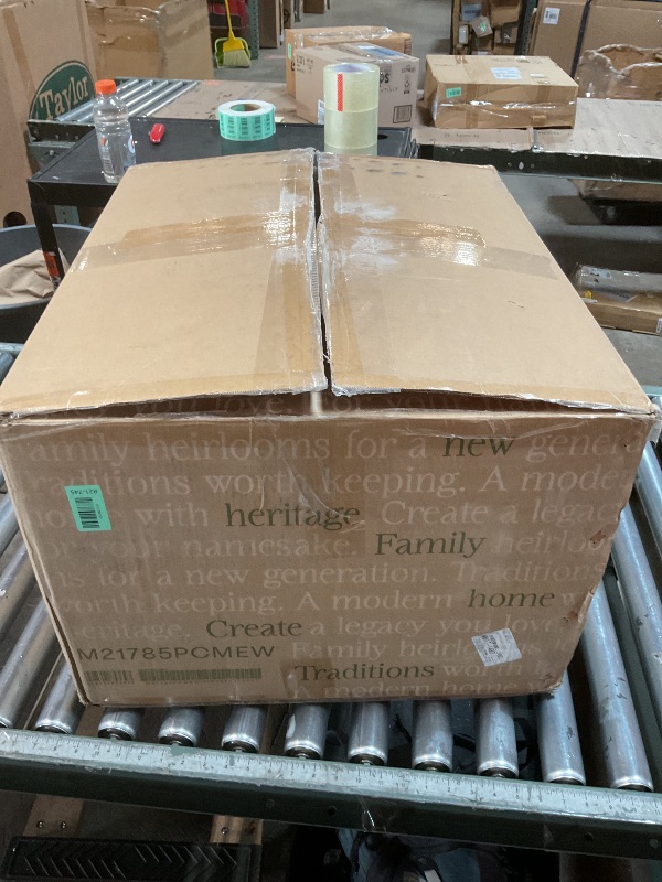 Photo 1 of ***USED**DIRTY**
Namesake Gliding Ottoman in Performance Cream Eco-Weave, Water Repellent & Stain Resistant, Greenguard Gold & CertiPUR-US Certified