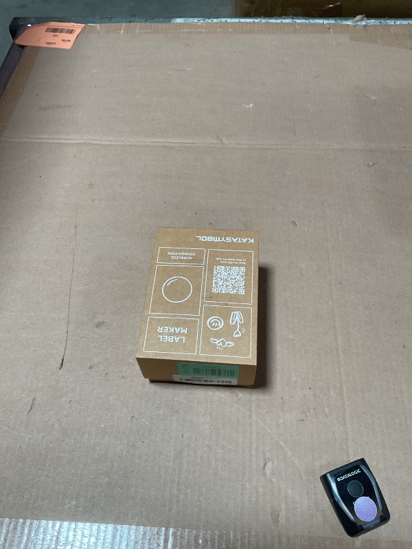 Photo 1 of **POSSIBLY FOR PARTS/ ISSUES FUNCTIONING*** SUPVAN T50M Pro Bluetooth Label Maker Machine with Tape, Wide Waterproof Label, Versatile App with 30+ Fonts and 660+ Icons, Inkless Labeler for Home, Kitchen, School, Office Organization, Black