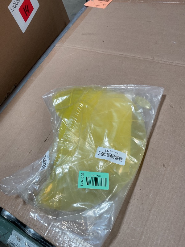 Photo 1 of *** FOR PARTS BROKEN. *** 13.5-Inch Hummingbird Feeder Shade Dome Cover,Bird Feeder Rain Cover & Squirrel Shield, Weather Guard with Hanging Bird Feeders,Squirrel Proof for Shepherd's Hook Outdoors(Clear Yellow)