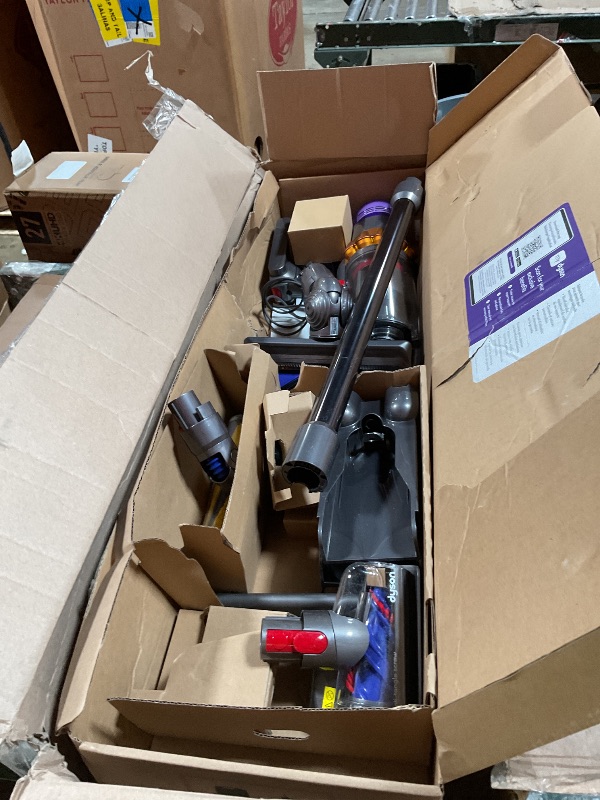 Photo 1 of ***PARTS ONLY***NON FUNCTIONAL***
Dyson V15 Detect Plus Cordless Vacuum, Illumination Reveals dust, 240AW, 3 Power Modes, Up to 60 Minutes,² Deep Cleans Hard Floors and Carpets, Detangles pet Hair, Converts to Handheld