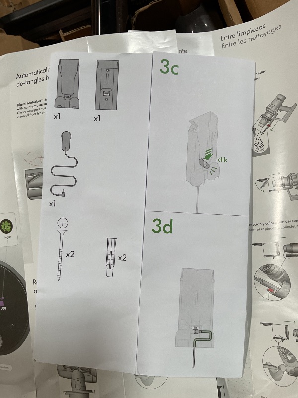 Photo 1 of ***PARTS ONLY***NON FUNCTIONAL***
Dyson V15 Detect Plus Cordless Vacuum, Illumination Reveals dust, 240AW, 3 Power Modes, Up to 60 Minutes,² Deep Cleans Hard Floors and Carpets, Detangles pet Hair, Converts to Handheld