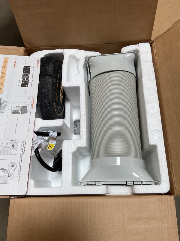 Photo 1 of *** MINOR DAMAGE***14000 BTU Portable Air Conditioners, Cooling,Fan,Dehumidification,Sleep Mode for Large Rooms up to 700 Sq.Ft, AC Unit with Remote Control, 24H Timer, Installation Kits Included