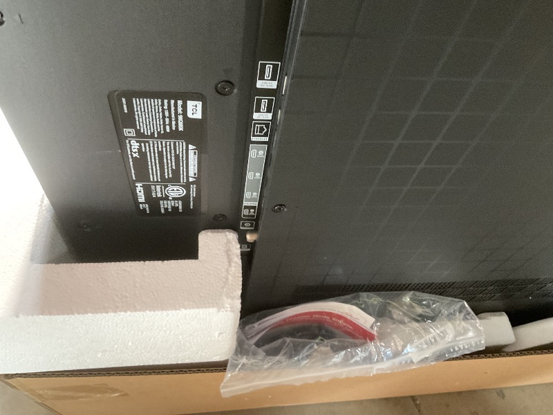Photo 1 of ** major cracks on screen. Selling for parts**TCL 98 Inch Class QM6K Series | Mini LED QLED 4K HDR | 98QM6K, 2025 Model | 120HZ-144HZ High Brightness Smart Google TV Dolby Atmos Onkyo Audio | Voice Remote Alexa Gaming Streaming Television
