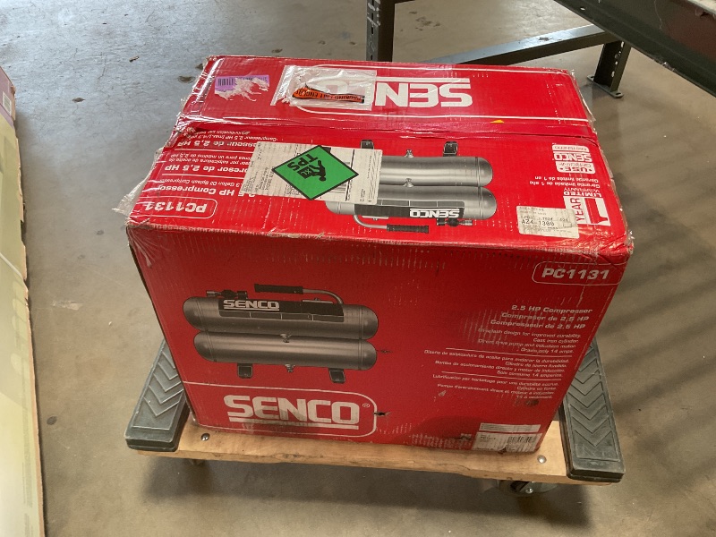 Photo 1 of *** UNKNOWN MISSING PARTS***Senco PC1131 Compressor, 2.5-Horsepower (PEAK) 4.3-Gallon