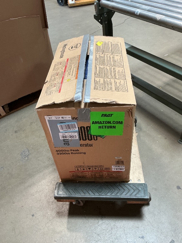 Photo 1 of *** USED ***Westinghouse 4000 Peak Watt Super Quiet Portable Inverter Generator, Remote Electric Start with Auto Choke, RV Ready 30A Outlet, Gas Powered, CO Sensor, Parallel Capable