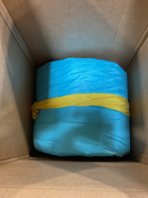 Photo 1 of *** MISSING BLOWER***WELLFUNTIME Inflatable Water Double Slides Park with Blower, Bouncy Castle with Water Cannon, Dino Pool, Frog Castle, Climbing Wall, Basketball Hoop, Backyard Water Park for Kids
