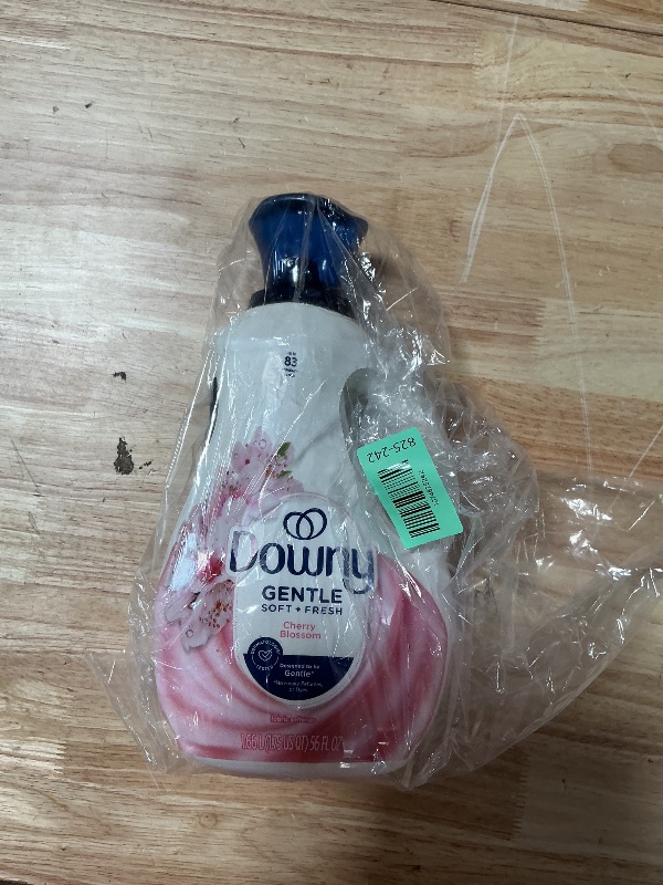 Photo 1 of ***50 % USED / 50% LEFT** Downy Gentle Soft + Fresh Fabric Softener Liquid, Cherry Blossom Scent, 56 FL OZ, 83 loads, Liquid Fabric Softener Designed to be Gentle on Skin