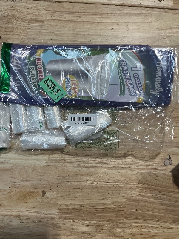 View 1 of 1 Gallon 140 pcs (0.8-1 Gal) Small Clear Trash Bags, Strong 0.8 Gallon 1 Gallon 1.2 Gallon Garbage Bags, Bathroom Trash Can Bin Liners,Mini Bags Waste Basket Liner,Fit 3,4.5 Liter, 0.8-1.2 Gal?1C140)