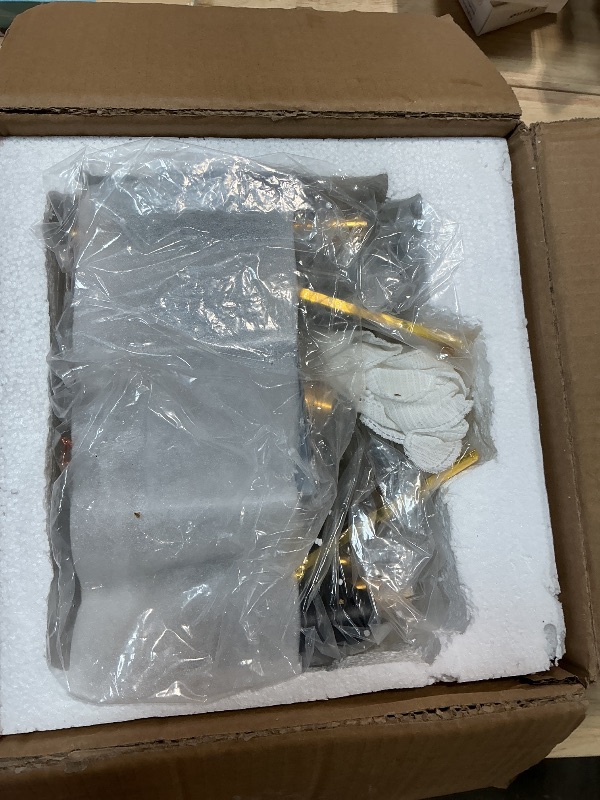 Photo 1 of ***PARTS ONLY***NON FUNCTIONAL***BROKEN PIECES***
FRIXCHUR Crystal Wall Sconce Black Modern Lamp Mounted Light Fixture for Bedroom Bedside Living Room Hallway Bathroom 2X E12 Base