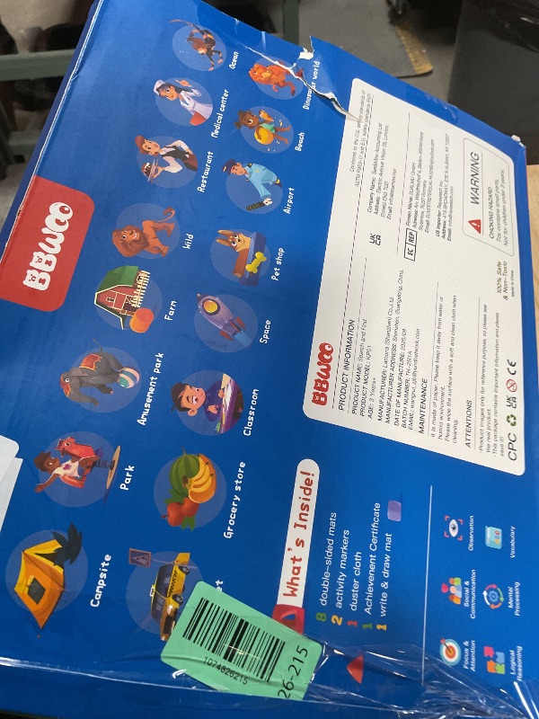 Photo 1 of ** minor corner damage **Search and Find Activity Books for Kids Ages 3-5, Travel Games Toys for Car Airplane, Road Trip Activities for Kids Games 4-8, Preschool Learning Activities, Educational Seek Game,Gifts for Boys Girls