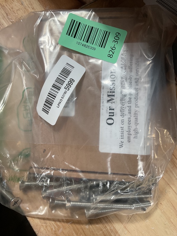 Photo 1 of 1/4-20 x 2-1/2" (25 Pack) Phillips Flat Head Machine Screws, Stainless Steel 304 (18-8), UNC Coarse Thread, Countersunk Head Machine Screws, Phillips Drive #3