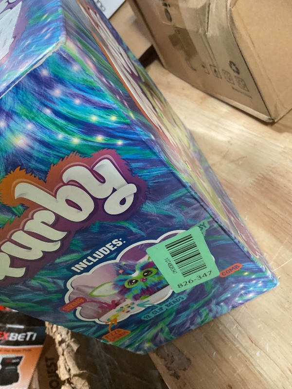 Photo 1 of **RECOMENDED FOR PARTS STAYS IN SNORE MODE*** Furby Galaxy Edition, Glow in The Dark, 15 Fashion Accessories, Interactive Plush Toys for 6 Year Old Girls & Boys & Up, Voice Activated Animatronic (Amazon Exclusive)