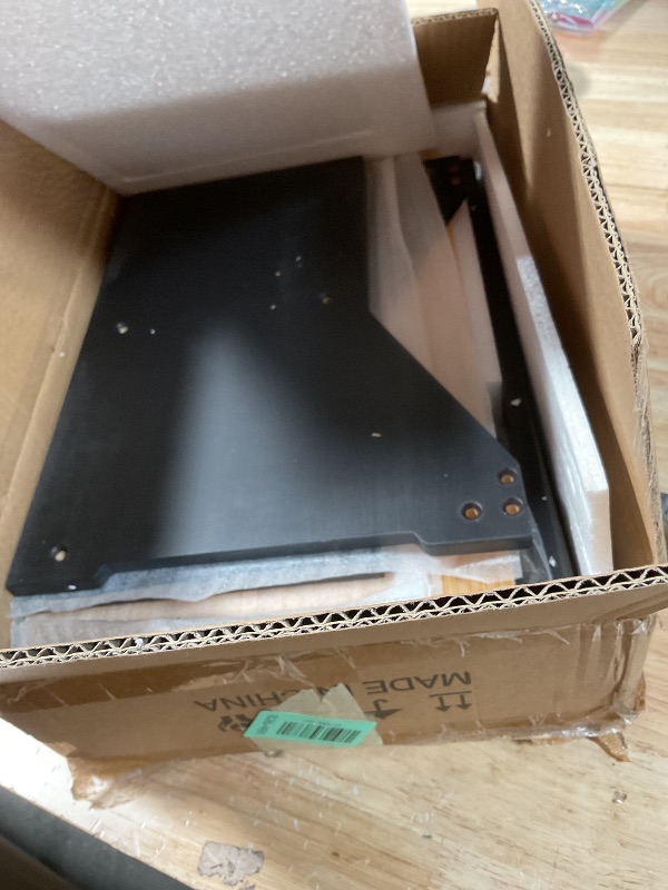 Photo 1 of **FOR PARTS ONLY/ BACK OF BOX BROKEN*** LOHASOK Bamboo Bread Box for Kitchen Countertop, Double Layer Large Bread Storage Container for Homemade Bread with Window & Lid, Bread Keeper Holder,Black