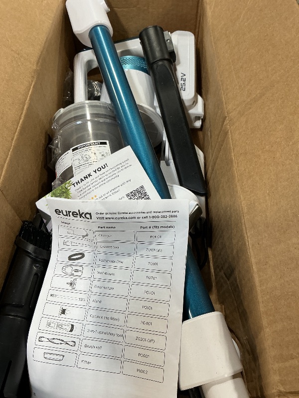 Photo 1 of ***DAMAGED CLIP***
Eureka RapidClean Pro NEC280TL Cordless Stick Vacuum Cleaner – Lightweight 5.3 lbs