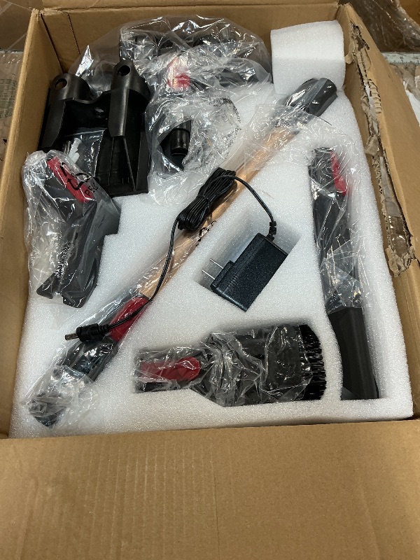 Photo 1 of ***HAS DAMAGED BATTERY**** Cordless Vacuum Cleaner 55KPA Suction 65 Minute Runtime with Touch Screen and Self Standing for Carpets Hard Floors and Pet Hair