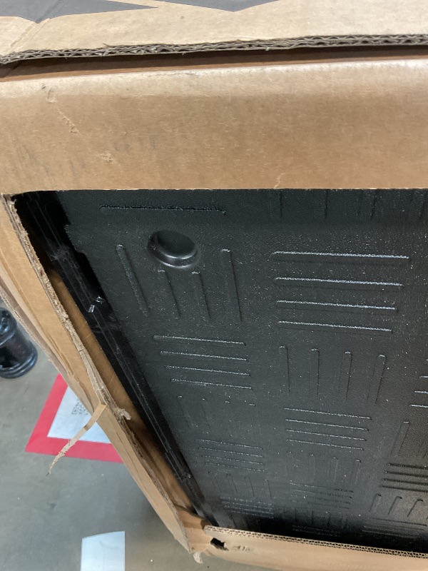 View 5 of *** ONLY BOX ONE OF TWO***Rubbermaid Resin Outdoor Storage Shed With Floor (7 x 10.5 Ft) Weather Resistant, Brown Gable, Organization for Home/Backyard/Garden Tools/Lawn Mower/Bike Storage/Pool Supplies