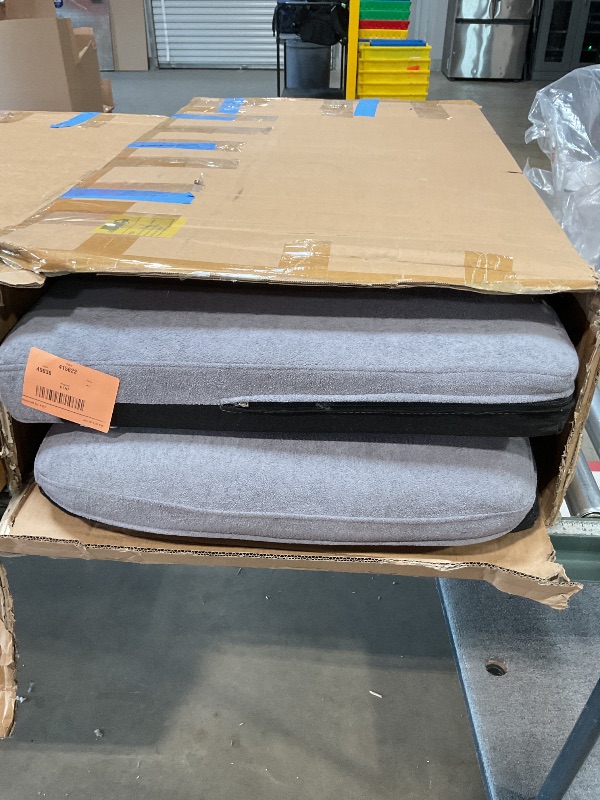 Photo 1 of *** CUSHIONS ONLY/USE FOR PARTS/USED/MINOR DAMAGE/UNKNOWN MISSING PARTS AND HARDWARE***YITAHOME Sectional Sleeper Sofa with Pull Out Couch Bed, 81" Convertible Sleeper Sofa with Adjustable Backrest, Sofa Bed Sleeper Couch with Armrest & USB Port, Grey