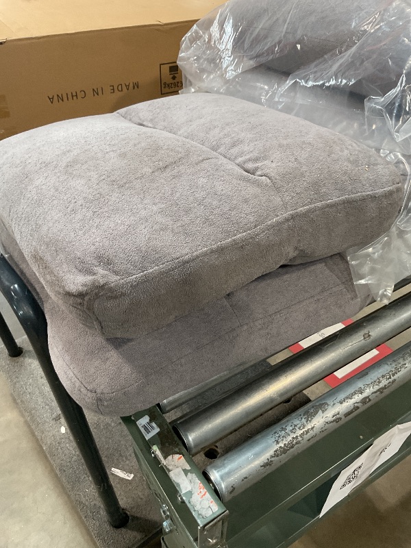 Photo 1 of *** CUSHIONS ONLY/USE FOR PARTS/USED/MINOR DAMAGE/UNKNOWN MISSING PARTS AND HARDWARE***YITAHOME Sectional Sleeper Sofa with Pull Out Couch Bed, 81" Convertible Sleeper Sofa with Adjustable Backrest, Sofa Bed Sleeper Couch with Armrest & USB Port, Grey