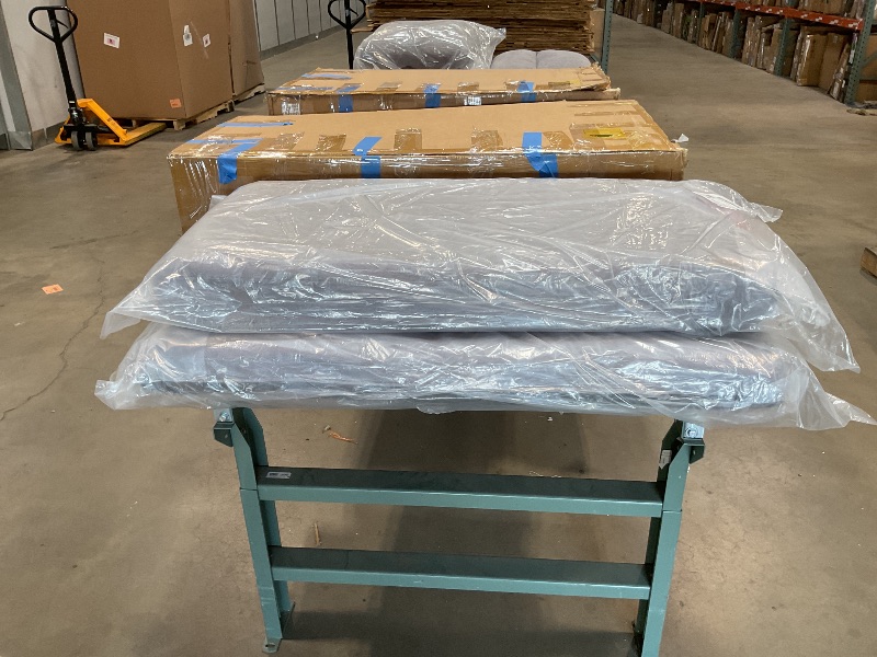 Photo 1 of *** CUSHIONS ONLY/USE FOR PARTS/USED/MINOR DAMAGE/UNKNOWN MISSING PARTS AND HARDWARE***YITAHOME Sectional Sleeper Sofa with Pull Out Couch Bed, 81" Convertible Sleeper Sofa with Adjustable Backrest, Sofa Bed Sleeper Couch with Armrest & USB Port, Grey