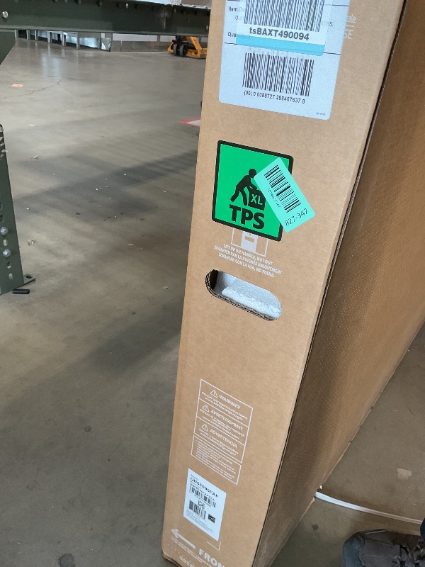 Photo 1 of **MAJOR DAMAGE TO SCREEN. Broken tv pallet**Samsung 65-Inch Class OLED S90F 4K Smart TV (2025 Model) NQ4 AI Gen3 Processor Upscaling Pro HDR +, Motion Xcelerator 144Hz, Vision Alexa Built-in