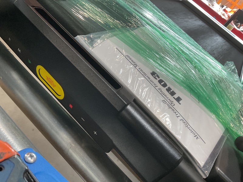 Photo 1 of ** dirt/scrapes**THERUN Walking Pad Treadmill, 3.0 HP Under Desk Treadmill, 2 in 1 Portable Treadmill for Home, Walking Pad with Handle Bar, 18" Widened Running Belt, 350 lbs Treadmills with App Connection, Remote