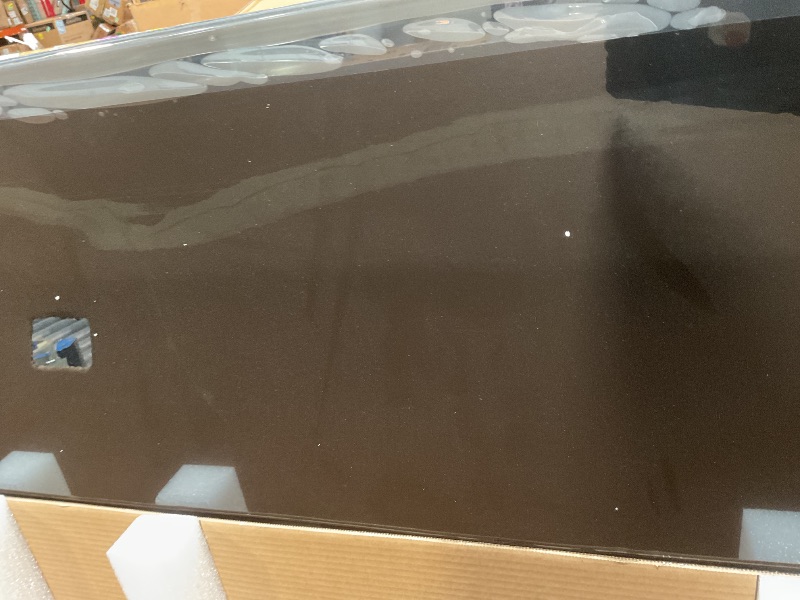 Photo 1 of ** MAJOR DAMAGE TO SCREEN. SELLING FOR PARTS.missing remote and plug**TCL 98-Inch Q65 QLED 4K UHD Smart TV with Google TV (98Q651G, 2024 Model) Dolby Vision, Dolby Atmos, HDR Pro+, Game Accelerator Enhanced Gaming, Voice Remote, Works with Alexa, Streamin