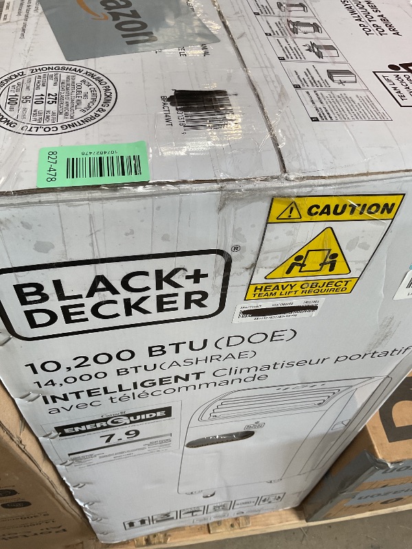 Photo 1 of ***LOUD SOUND WHEN ON***BLACK+DECKER Smart Portable Air Conditioner