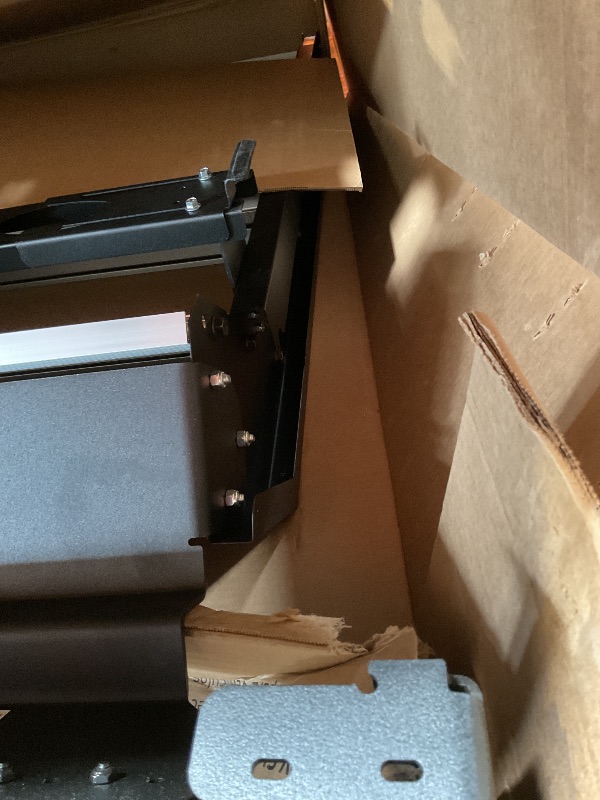 Photo 1 of **scrape damage**Lippert Solid Step 4.0 Premium Quad RV Camper Entry Steps with Lift Assist Gas Struts, 30" Step Width, XL Top Tread, 8" Rise, 500-lb. Weight Capacity, Adjustable Legs, Recessed Feet - 2024057001