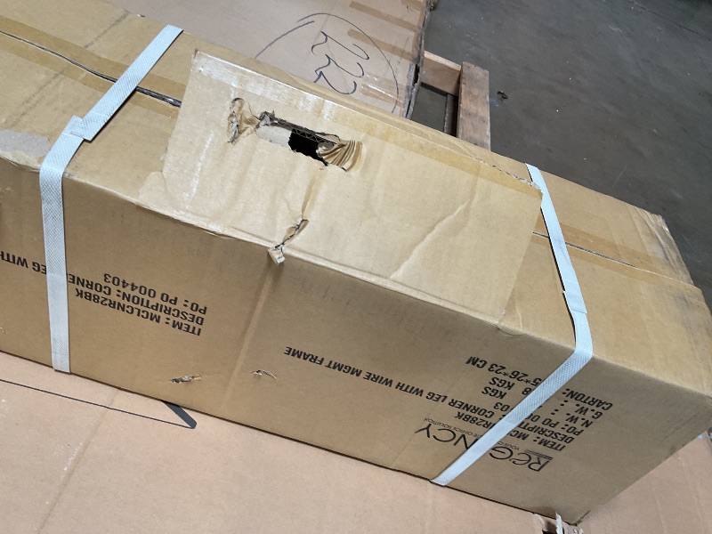 Photo 1 of **3 boxes**rectangle computer desk, 66 x 30“