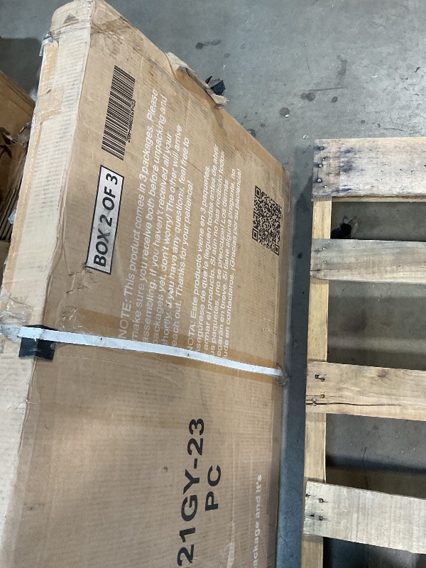 View 2 of ** selling as partial set. Two out of three boxes.**Heavy duty, metal carport