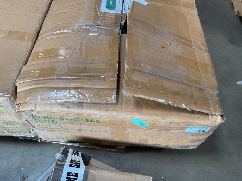 Photo 1 of ** selling as partial set. Boxes, C boxes, B and boxes A of set** HONBAY Sectional Sofa with Storage Seat U Shaped Couch with Reversible ChaiseConvertible Sectional Couches for Living Room,Dark Grey