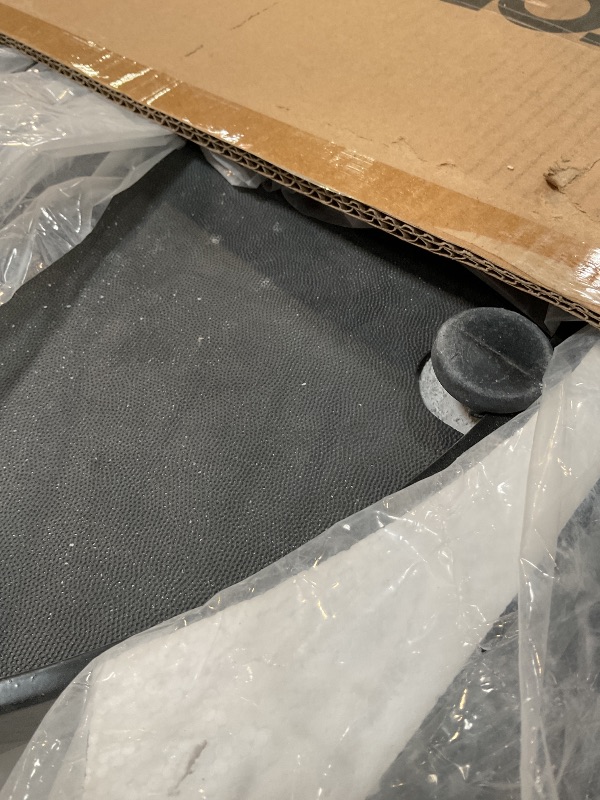 Photo 1 of ** scrapes/dirtCalifornia Umbrella 50 lbs. Round Concrete Weighted Powdercoated Steel Umbrella Base, Black Frame, One Size , CFMT160-Black