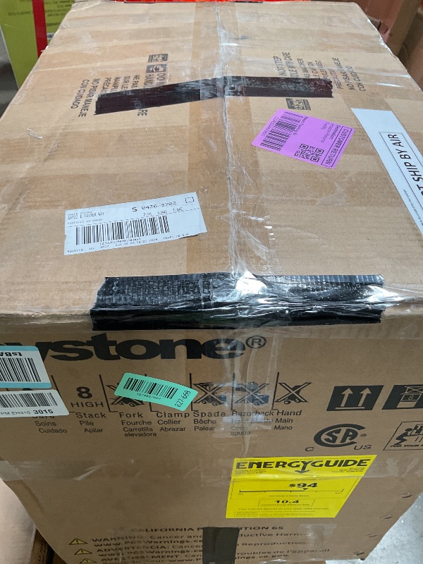 Photo 1 of ** scrapes from transport**Keystone 10,000 BTU Slider Window Air Conditioner and Dehumidifier, 115V Air Conditioner Window Unit for Bedroom, Living Room, and Small-Medium Sized Rooms up to 450 Sq.Ft, 4-Way Air Direction Control