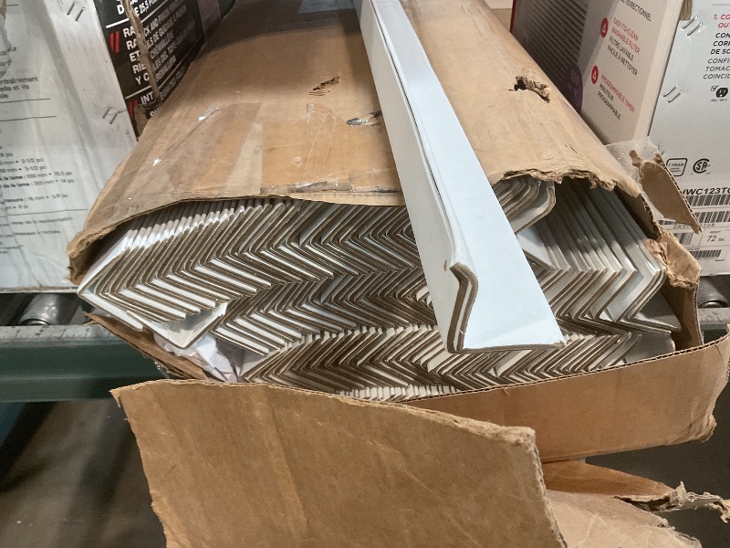 Photo 1 of *** BENT ENDS ***IDL Packaging 2” x 2” x 48” Cardboard Edge Protector (Pack of 200) - Corner Protectors for Shipping, Storage, & Moving – Reinforced Corner Guard Protection for Pallets, Wall Corners, & Furniture