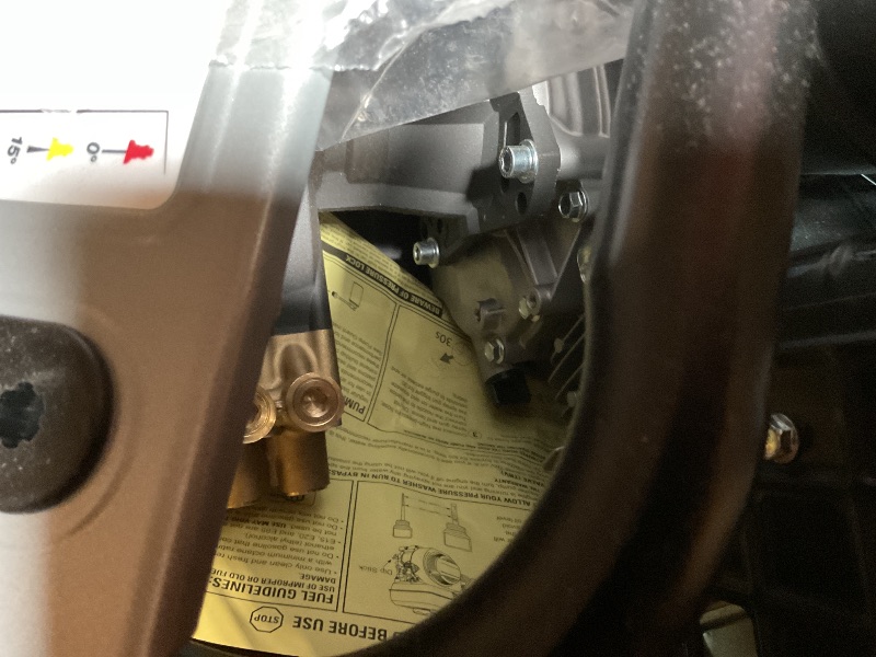 Photo 1 of *** MINOR DENT ***Simpson 4400 PSI Gas Pressure Washer, 4.0 GPM Commercial Power Washer, Cold Water, 50' Hose, PowerShot, 49-State Compliant (PS60843) - Black