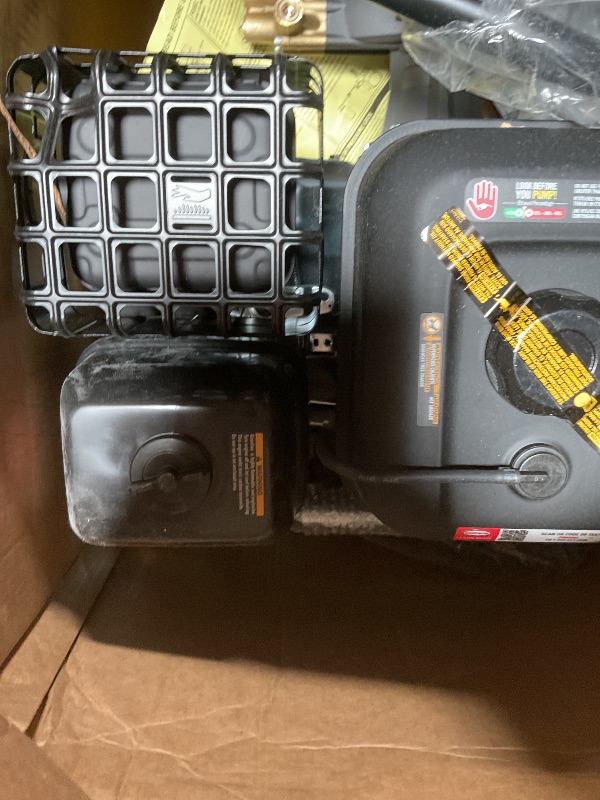 Photo 1 of *** MINOR DENT ***Simpson 4400 PSI Gas Pressure Washer, 4.0 GPM Commercial Power Washer, Cold Water, 50' Hose, PowerShot, 49-State Compliant (PS60843) - Black