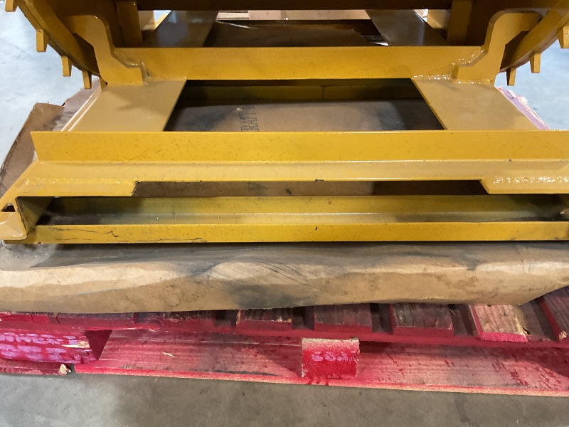 Photo 1 of ***MINOR SCRATCHES ***Apex Heavy Duty Self-Dumping Hopper, 1 Cubic Yard Capacity, 6000 lb Load Rating, Reinforced Steel Tilt Skip with Watertight MIG-Welded Body for Commercial and Industrial Forklift Use, Made in USA
