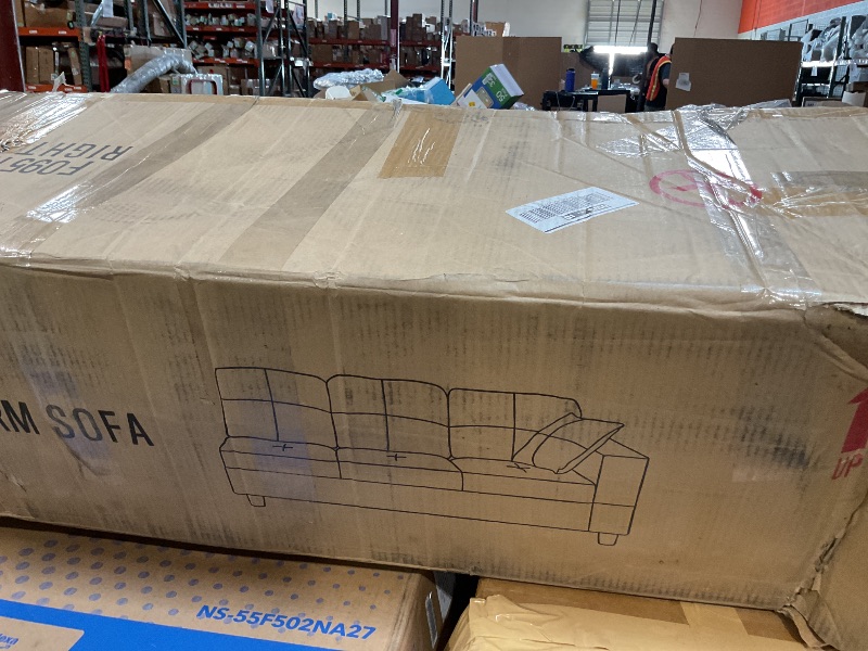 Photo 1 of **** MINOR UPHOLSTERY DAMAGE AND PARTIAL SET PART S ONLY ****Trygoal L Shaped Couches for Living Room, Sectional Couch Living Room Furniture with Storage Ottoman, Modular Sectional Sofa with Movable Chaise for Apartment Office, Bright Grey