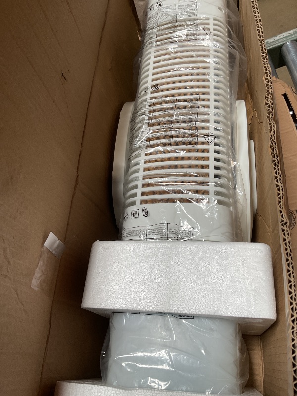 Photo 1 of **RECOMENDED FOR PARTS/ MISSING REMOTE & ICEPACK*** Evaporative Air Cooler, 3-in-1 Portable AC Tower Fan Air Conditioner with 4 Modes & 3 Speeds, 24H Timer, Remote 60°Oscillating Tower Fan, Quiet Swamp Cooler, Tower AC for Bedroom Office, 36inch, Black
