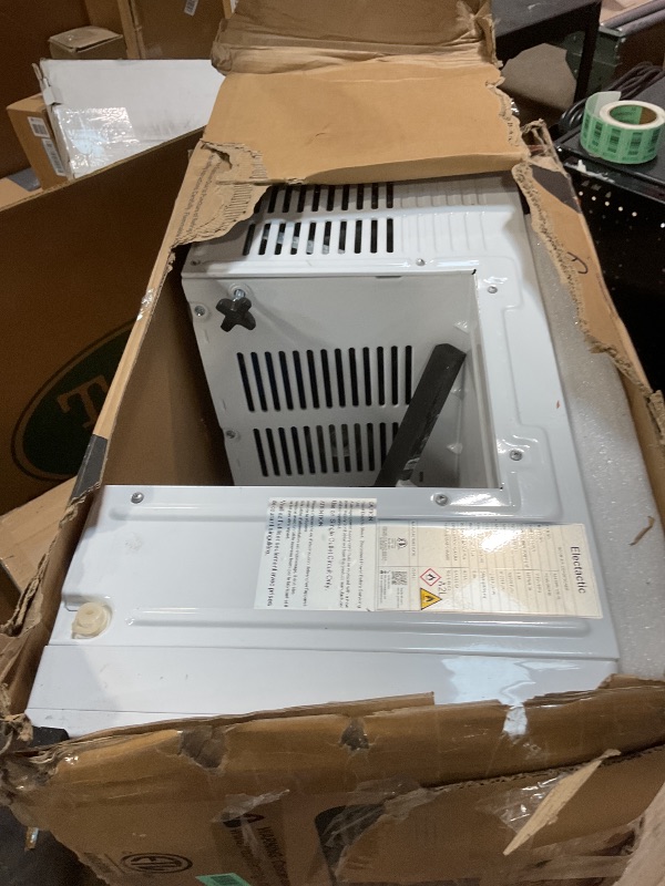 Photo 1 of ***FOR PARTS ONLY/ NON-FUNCTIONAL*** COWSAR 12000 BTU U-Shaped Window Air Conditioner, Saddle Mount Window AC Unit for Large Room, Cools Up to 550 Sq.Ft, 3-in-1 Cool/Dehumidifier/Fan, 24H Timer, Quiet Energy Saving AC, Easy Install