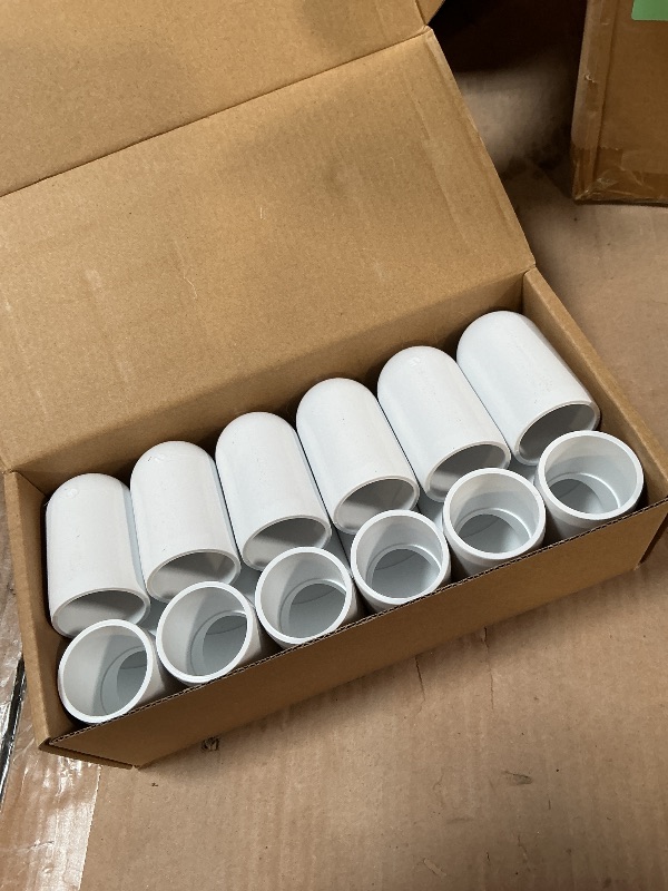 Photo 1 of 12 Pack 1 Inch 90 Degree PVC Elbow Fitting, Furniture Grade 2 Way Right Angle PVC Pipe Connector for DIY Garden PVC Shelf Tent Greenhouse Pipe Fittings