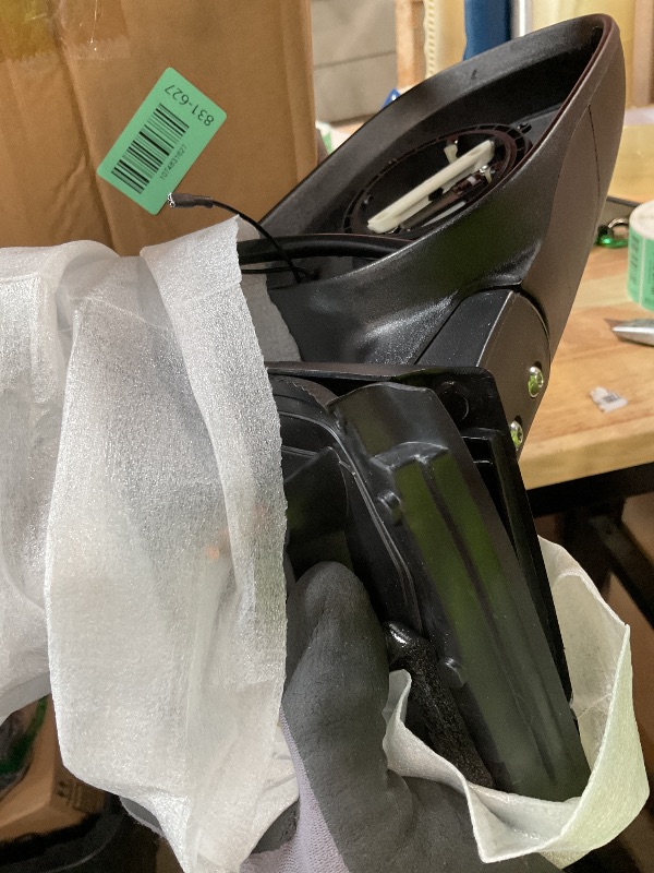 Photo 1 of **missing mirror**Passenger Side Mirror Compatible with 2009-2013 Toyota Corolla 5Pins with Power Glass Heated Manual Folding Black Right Side View Mirrors Replace TO1321247