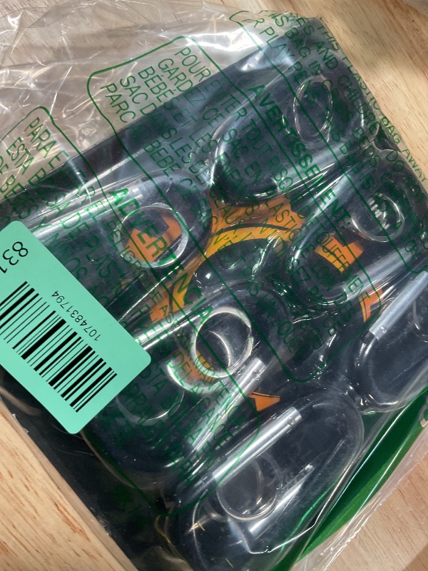 Photo 1 of 12PCS Carabiner Keychain Clip - 3" Aluminum Caribeener Key Clip,D Ring Shape Nonlocking Carabeaner Hook Buckle,Multi-Function Spring Snap Key Clips Tool for Home,Camping,Hiking,Traveling,Backpack